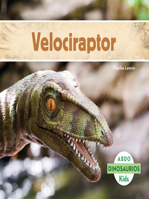 cover image of Velociraptor (Spanish version)